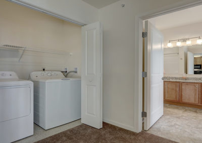 Washer and dryer in a Lancaster apartment